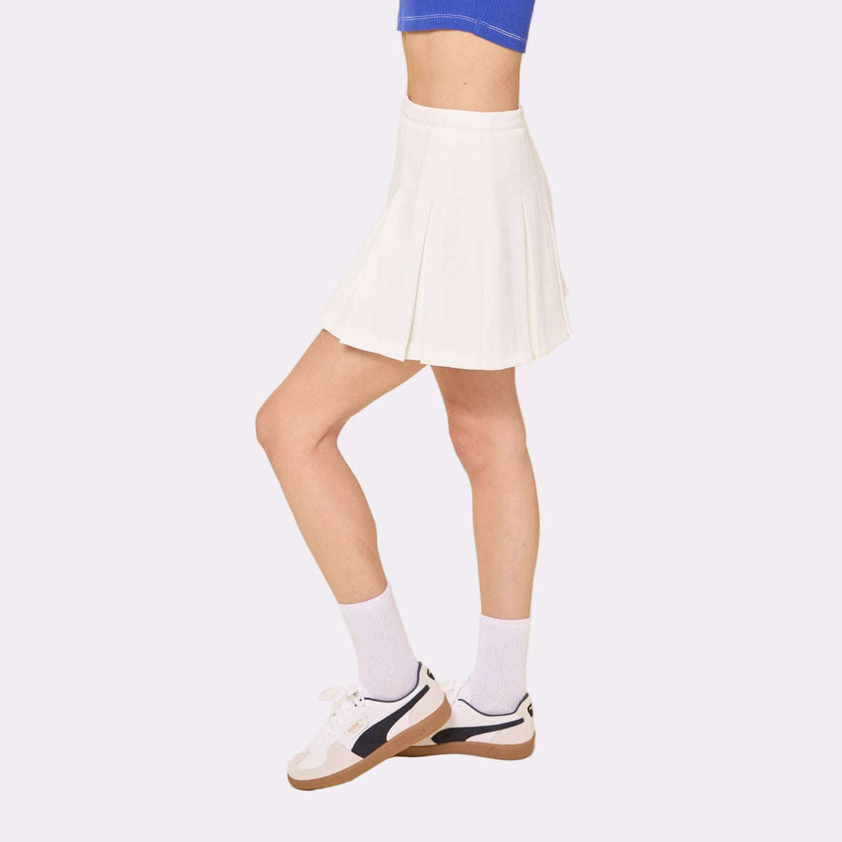 Preppy Pleated Mini Skort
