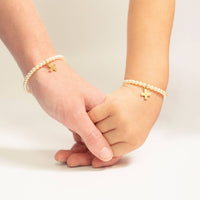 Kid's Pearl Cross Bracelet