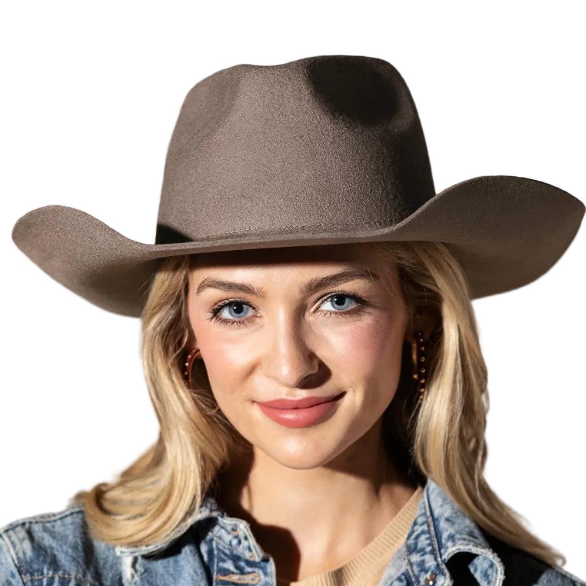 100% Australian Wool Hard Brim Cowboy Hat
