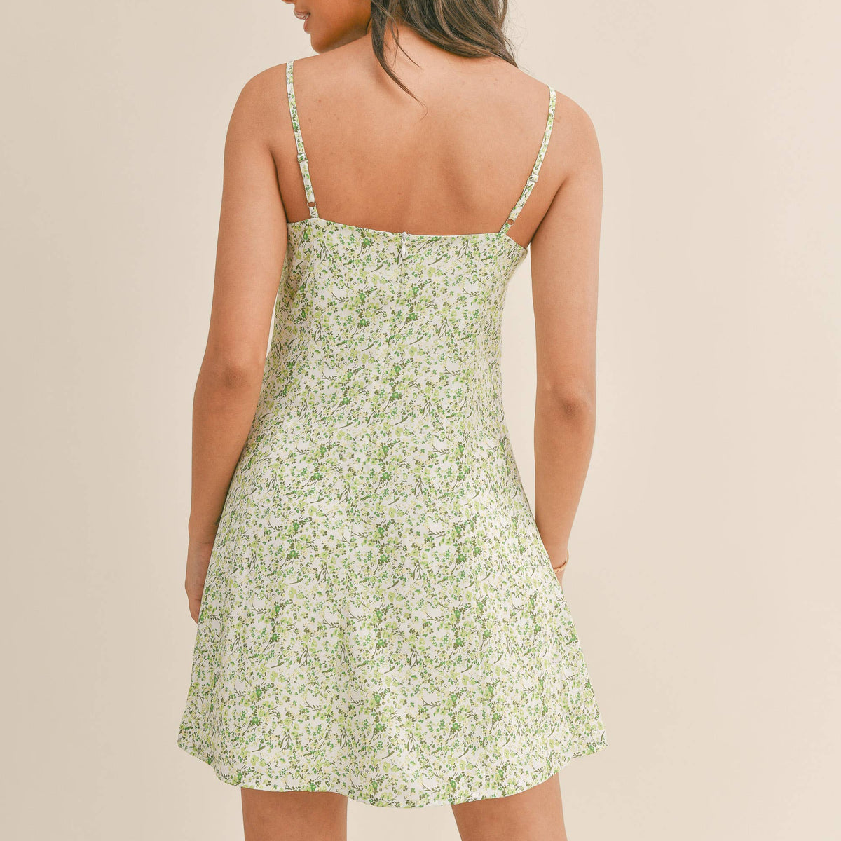 Lottie Floral Print Mini Dress