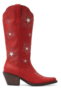 Radiant Star Western Boots