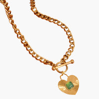 Après 18K Gold Heart Chain Necklace