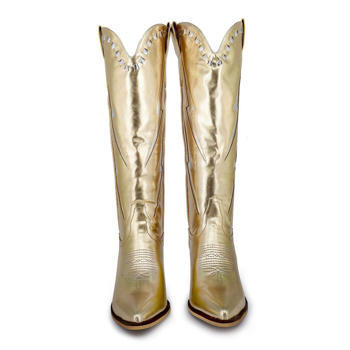 The Jolene | Electric Metallic Cowboy Boot