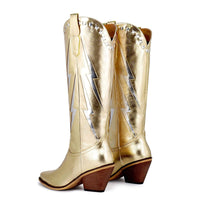 The Jolene | Electric Metallic Cowboy Boot