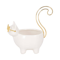 Ceramic Boho Kitty Trinket Dish