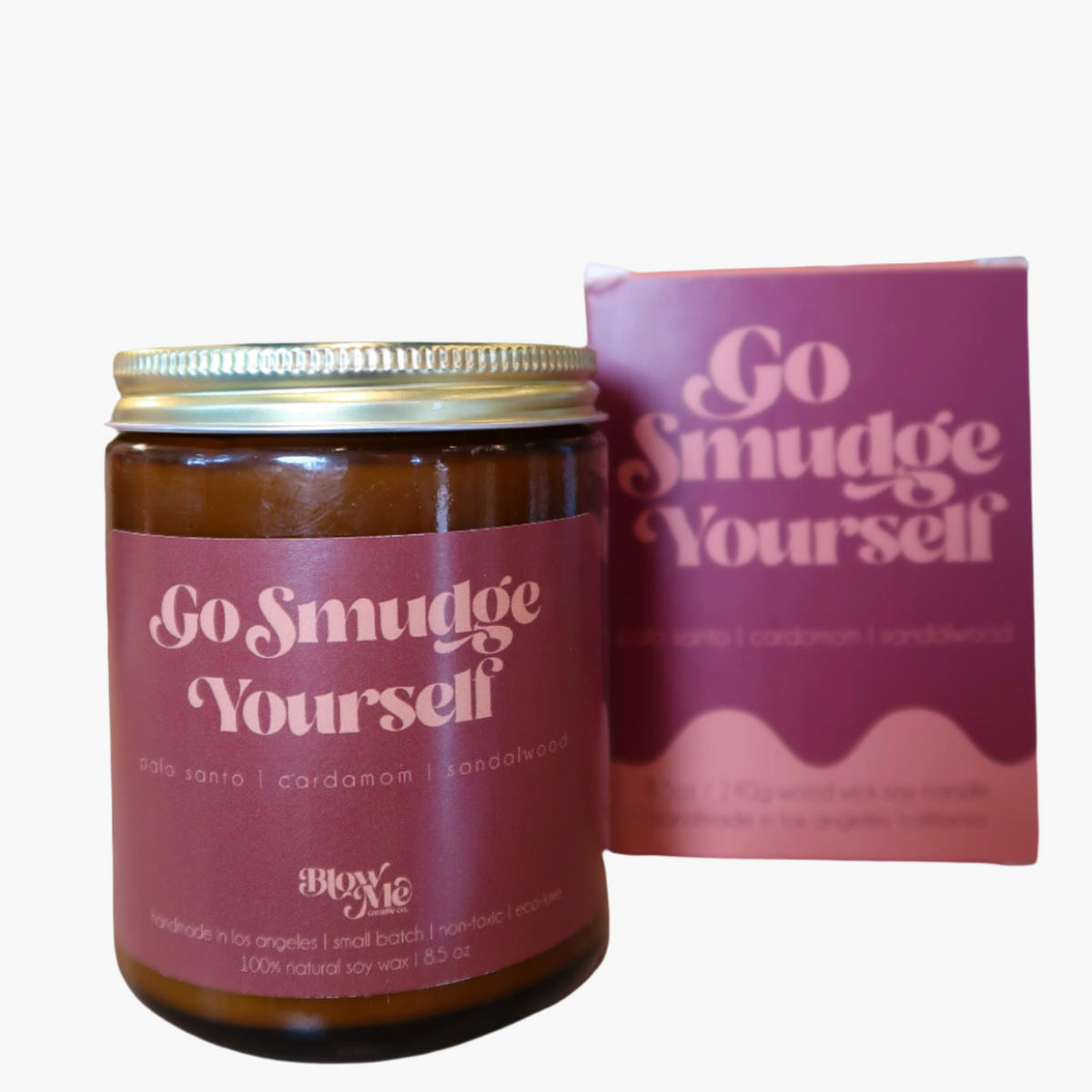 Go Smudge Yourself Natural Soy Candle