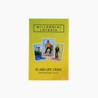 Millennial Loteria Board Game: El Midlife Crisis Expansion