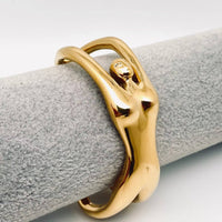 18K Gold Plated Body Cuff