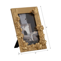 Gold Resin Boho Picture Frame - 4x6 in.