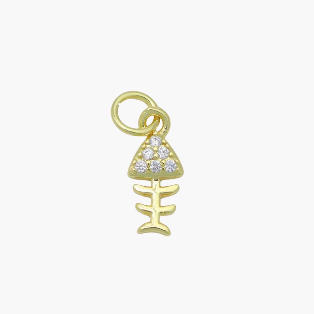 Fishbone Charm