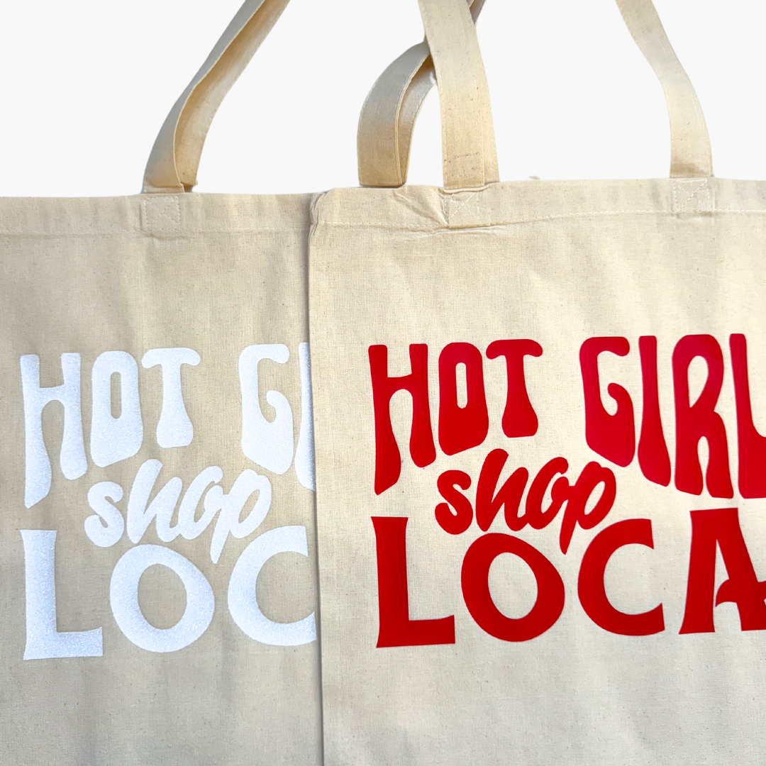 Hot Girls Shop Local Tote