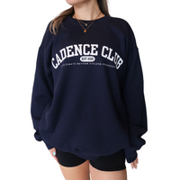 Cadence Club Collegiate Sweatshirt