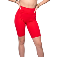 The Cycle Short in Scarlet