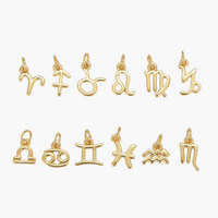 Gold Filled Astrological Sign Charms