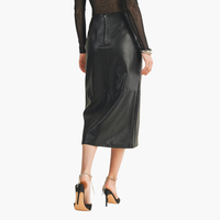 Black Knot Wrap Skirt