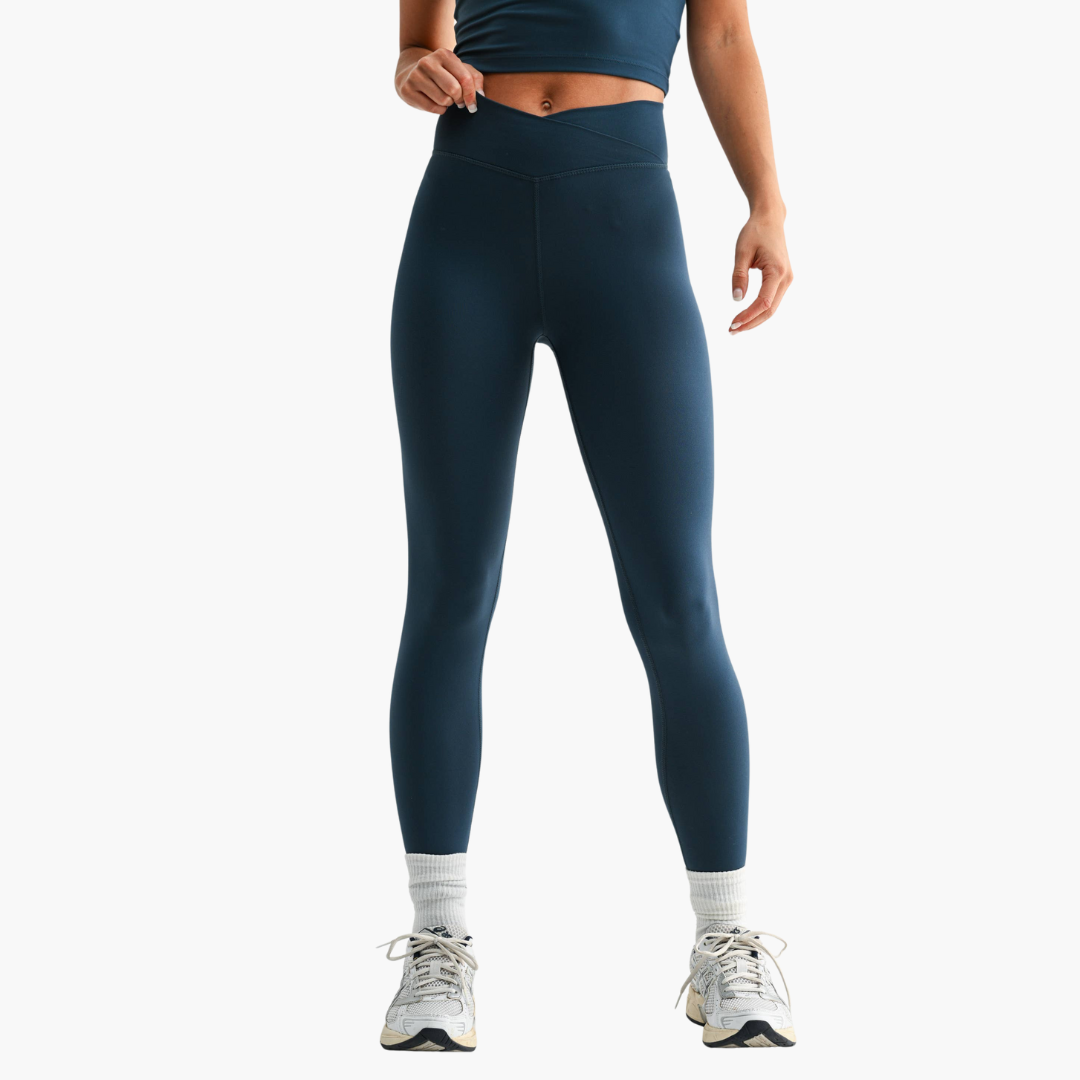 Venice Crossover Waist Leggings