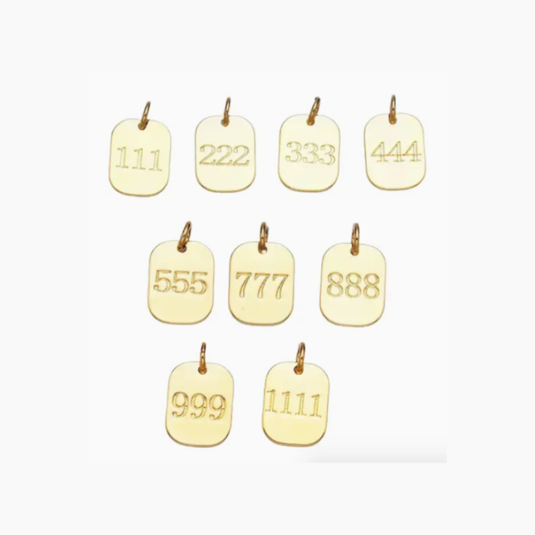 Angel Number Charms