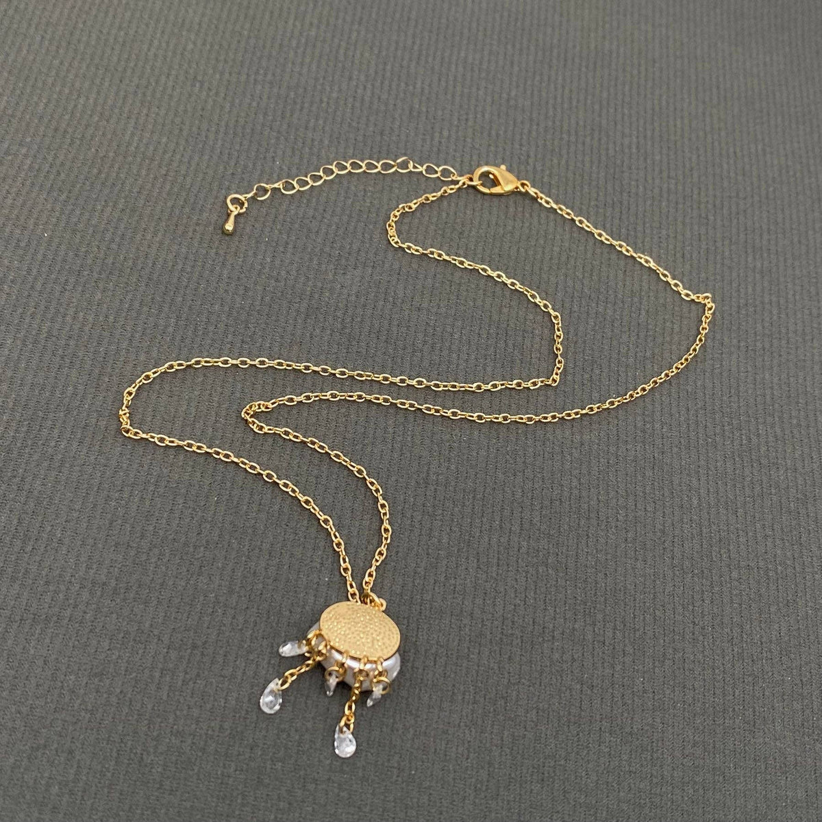 Pearl Pendant Charm Necklace