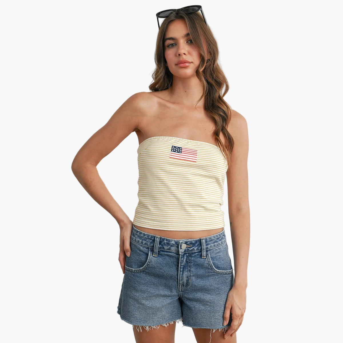 Stars and Stripes Tube Top