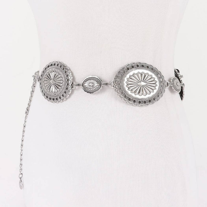 Vintage Metal Plus Size Chain Belt