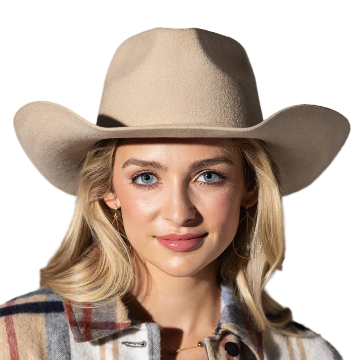 100% Australian Wool Hard Brim Cowboy Hat