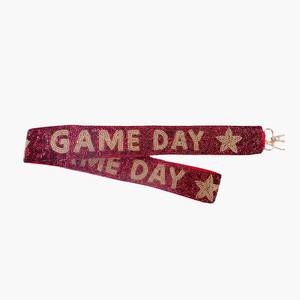 "Game Day" Beaded Purse Strap