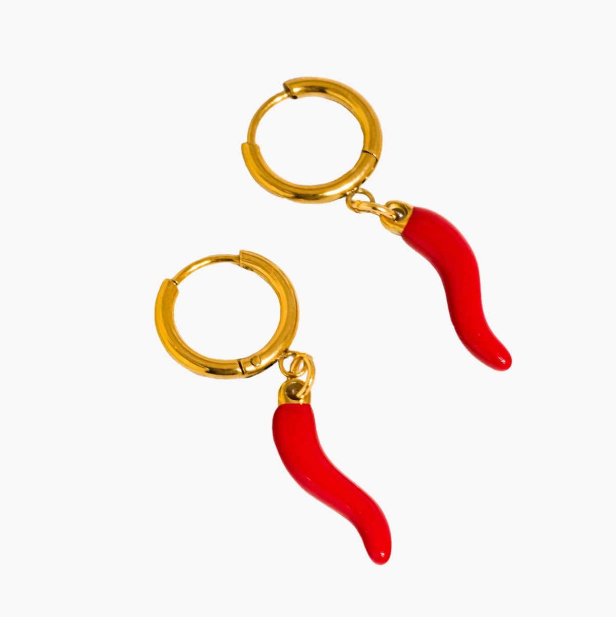 Pepper 18K Gold Non-Tarnish Vintage Pepper Earring