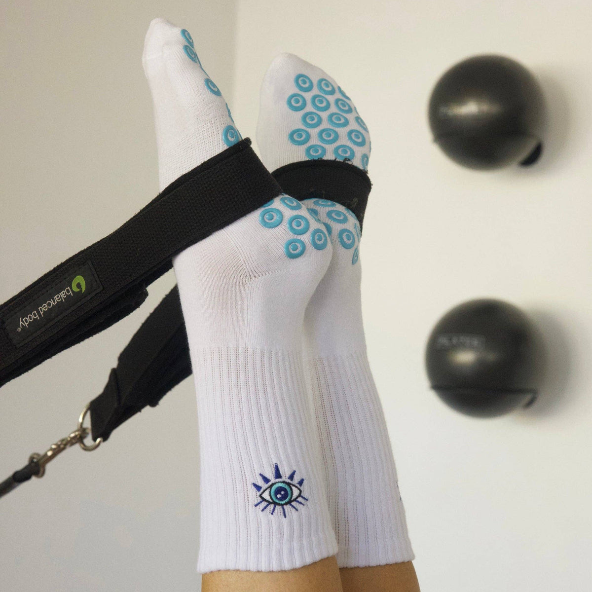 Evil Eye Grip Socks