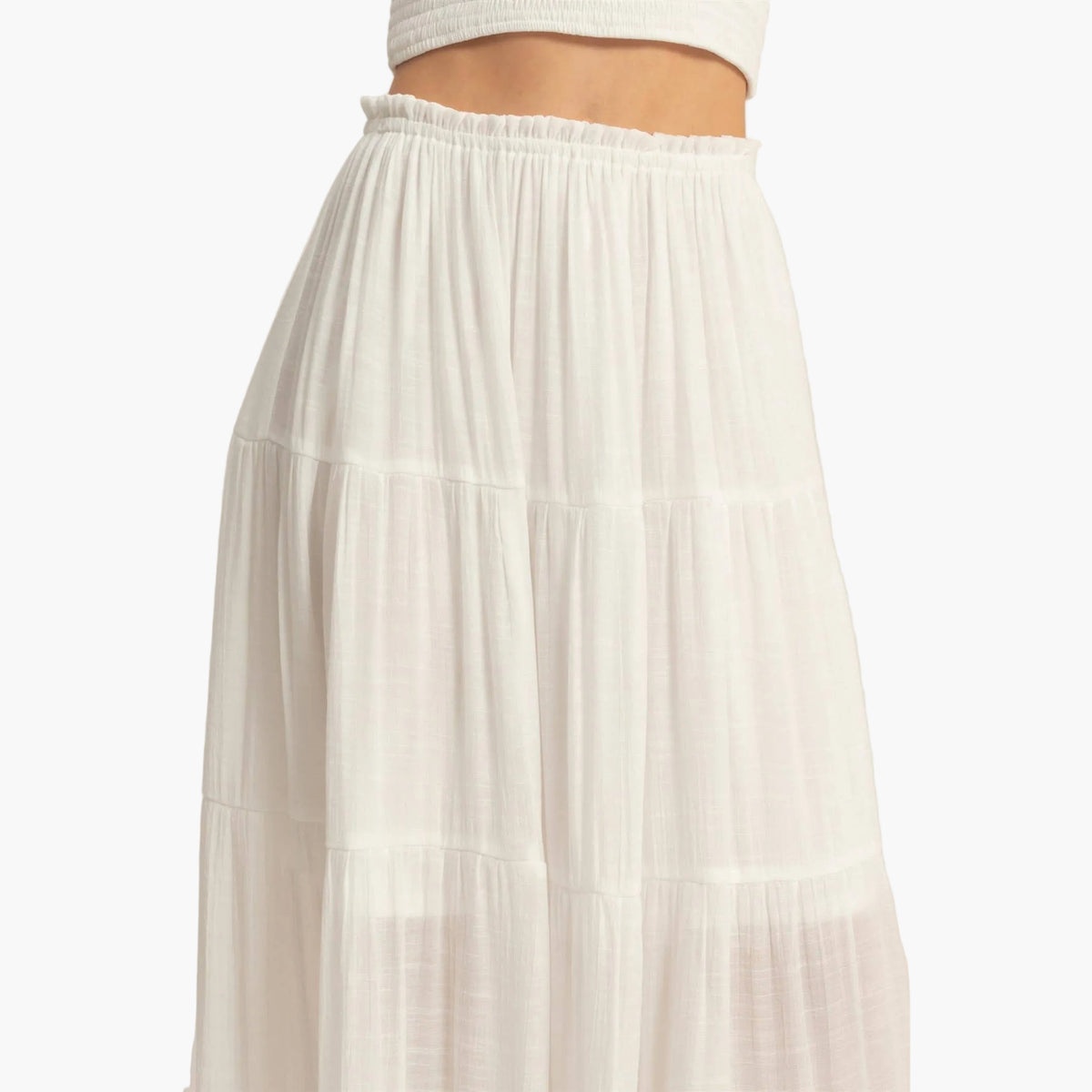 Tiered Flowy Skirt