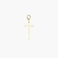 Long Thin Cross Charm