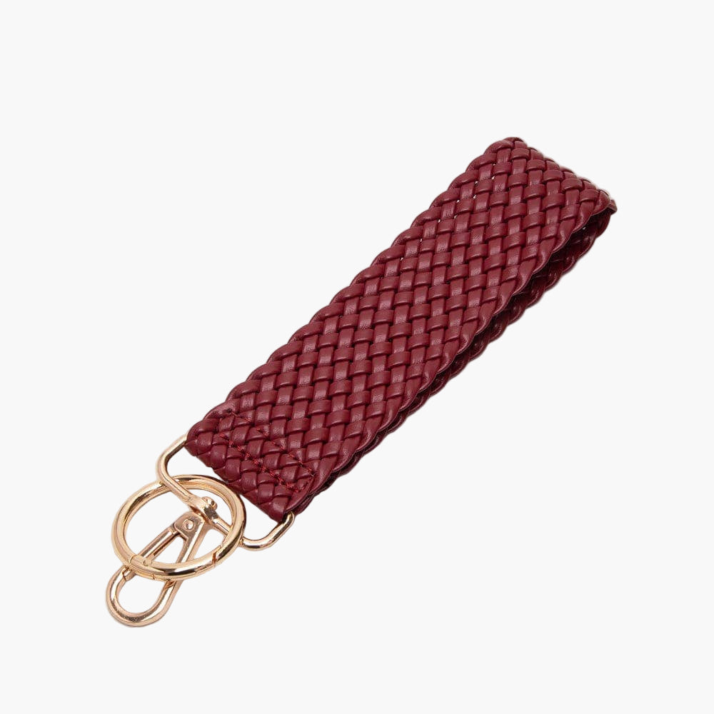Bella Woven Wrist Band Women's Keychain