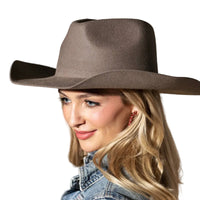 100% Australian Wool Hard Brim Cowboy Hat