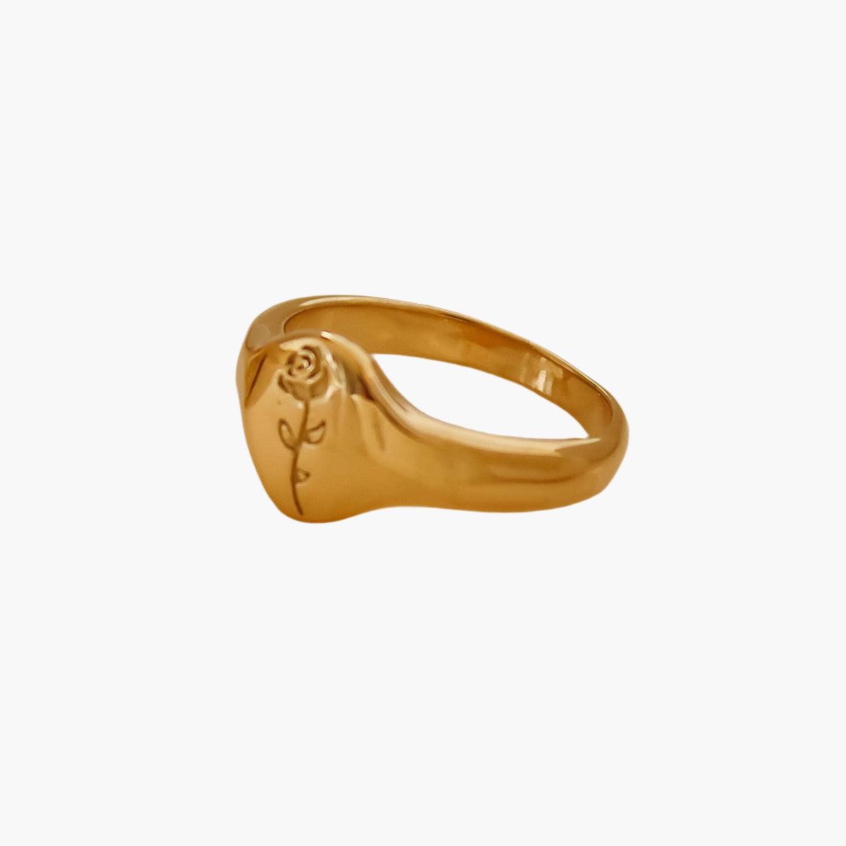 Georgia 18K Gold Plated Non-Tarnish Rose Ring