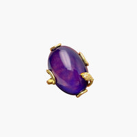 18K Gold Plated Gemstone Cocktail Ring