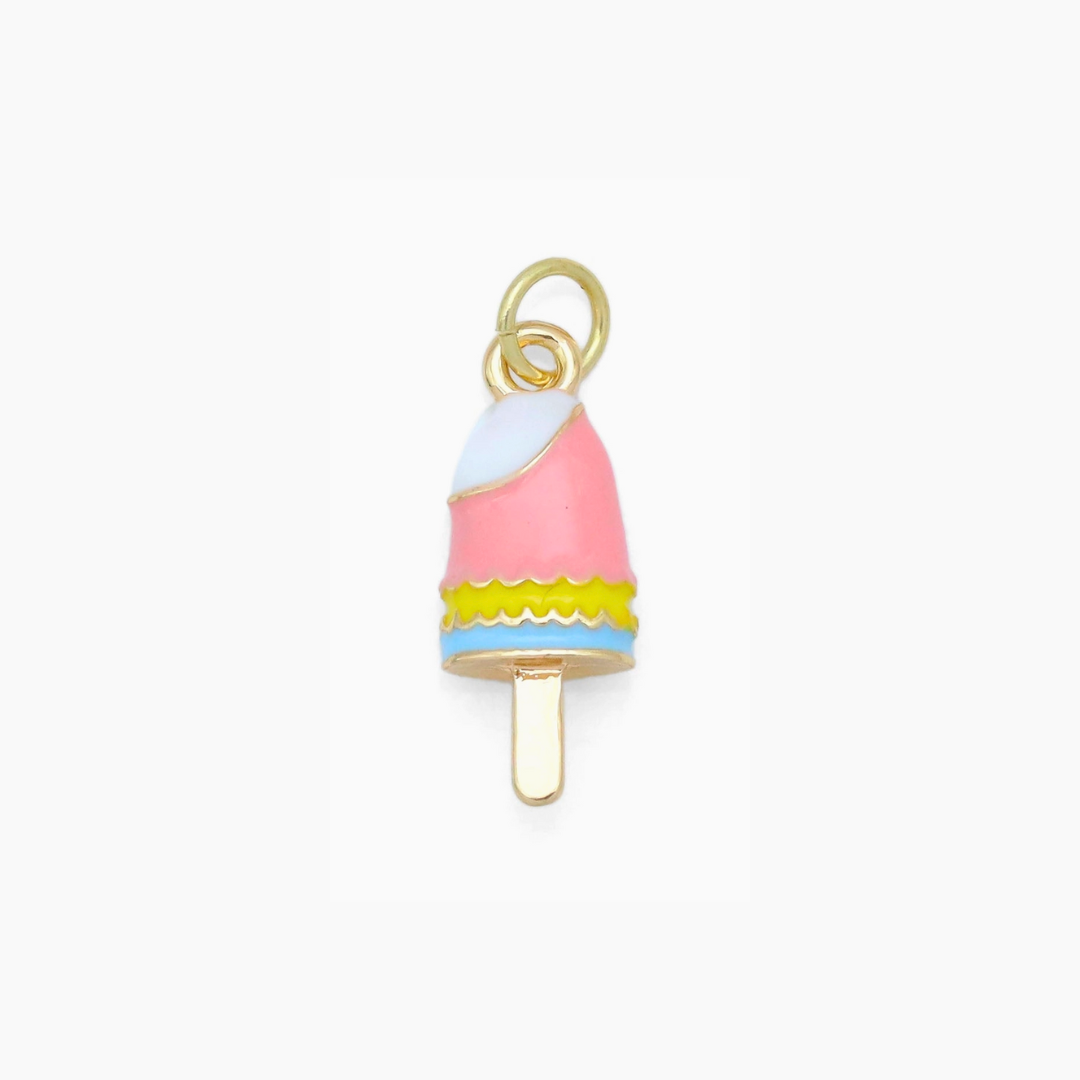 Enamel Ice Cream Bar Charm