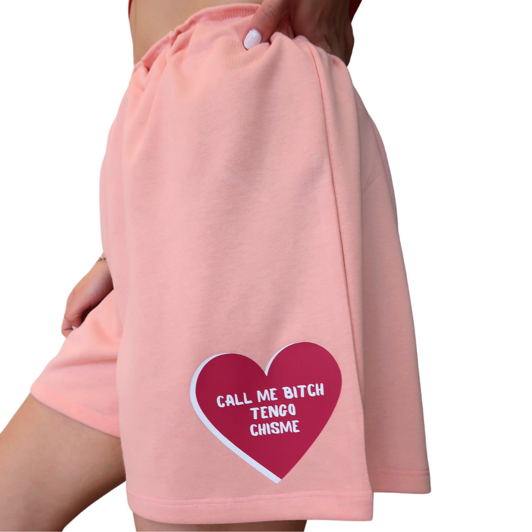 Convo Hearts Lounge Shorts