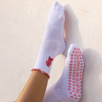 This Ain't My First Reformer Ride Cowgirl Grip Socks