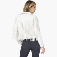 Vegan Leather Crop Jacket