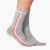 The Retro "Pilates" Grip Socks