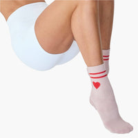 The Emmie Heart Grip Socks