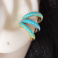 Pavé Round Ear Cuff