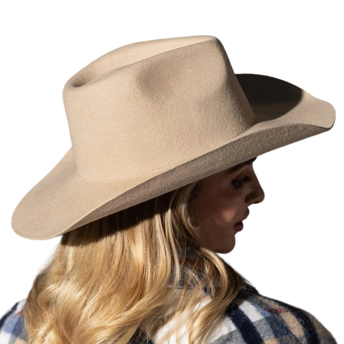 100% Australian Wool Hard Brim Cowboy Hat