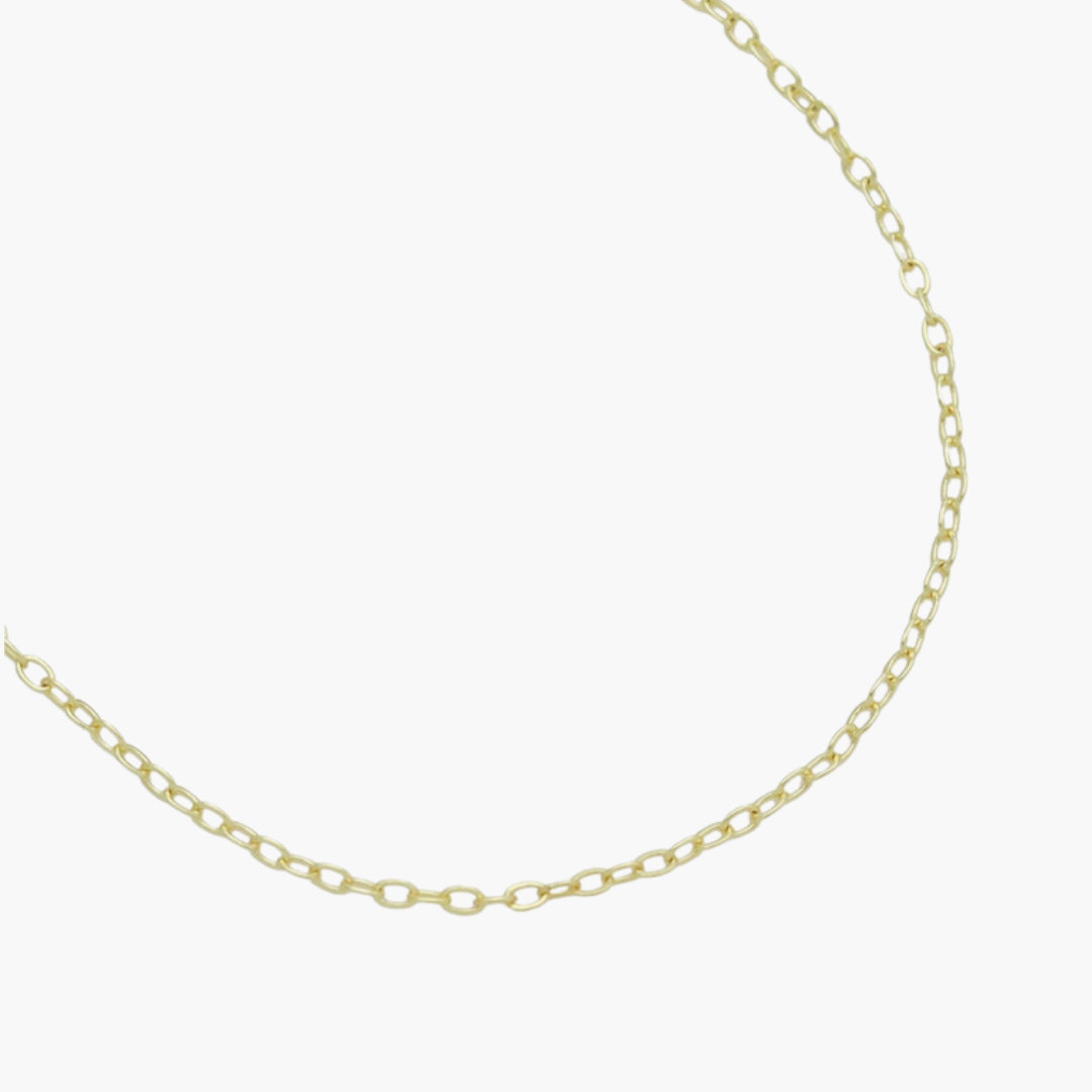 Dainty 18k Gold Filled Trace Necklace