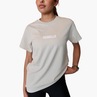 Tan REBELLE Regular Fit Tee