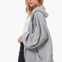 French Terry Oversized Jacket