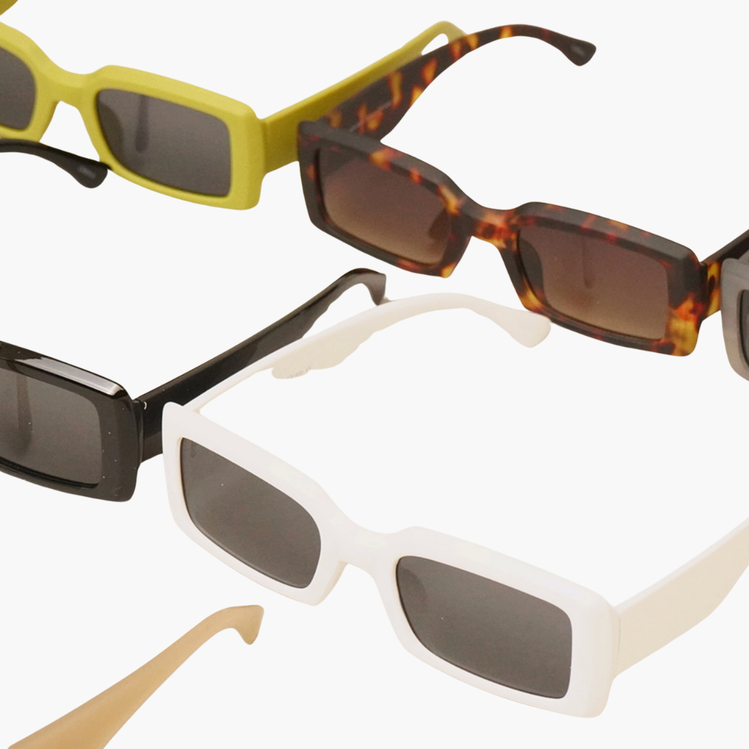 Acetate Rectangle Sunglasses