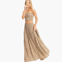 Tiered Flowy Skirt