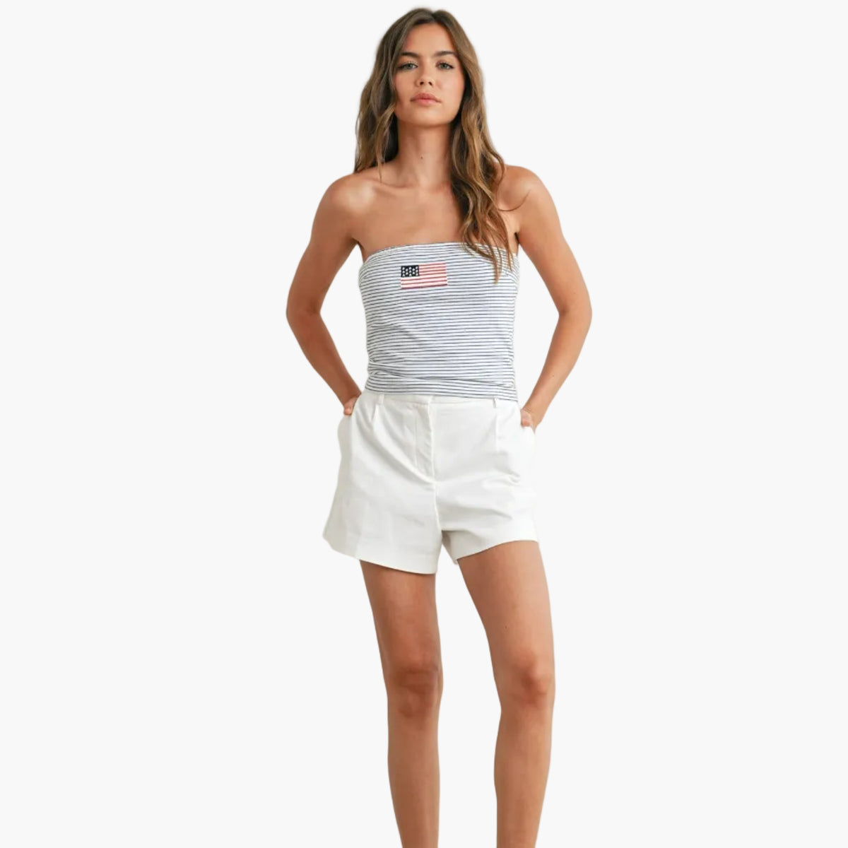 Stars and Stripes Tube Top