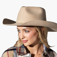 100% Australian Wool Hard Brim Cowboy Hat