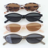 Modern Retro Oval Sunglasses